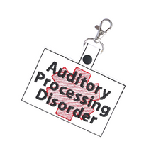 Load image into Gallery viewer, Auditory Processing Disorder Bag Tag