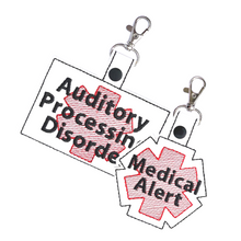 Load image into Gallery viewer, Auditory Processing Disorder Bag Tag