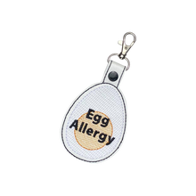 Load image into Gallery viewer, Egg Allergy Bag Tag - Boiled