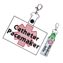 Load image into Gallery viewer, Catheter & Pacemaker Bag Tag