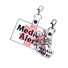 Load image into Gallery viewer, Fire Ant Allergy Bag Tag