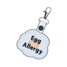 Load image into Gallery viewer, Egg Allergy Bag Tag - Fried