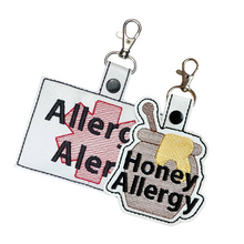Load image into Gallery viewer, Honey Allergy Bag Tag