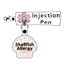 Load image into Gallery viewer, Shellfish Allergy & Injection Pen Holder Bundle