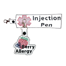 Load image into Gallery viewer, Berry Allergy Bag Tag