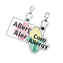 Load image into Gallery viewer, Corn Allergy Bag Tag
