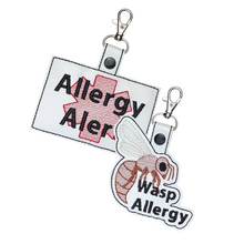 Load image into Gallery viewer, Wasp Allergy & Large Allergy Alert Bundle