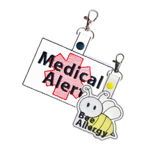 Load image into Gallery viewer, Bee Allergy & Large Medical Alert Bundle