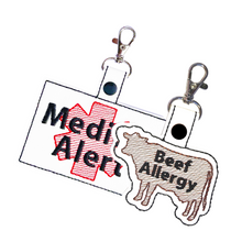 Load image into Gallery viewer, Beef Allergy & Large Medical Alert Bundle