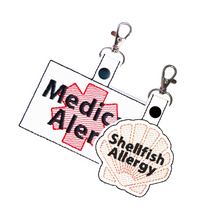 Load image into Gallery viewer, Shellfish Allergy & Large Medical Alert Bundle