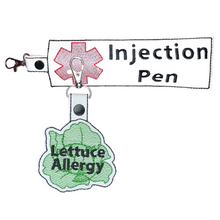 Load image into Gallery viewer, Lettuce Allergy & Injection Pen Holder Bundle