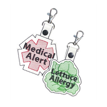 Load image into Gallery viewer, Lettuce Allergy & Small Medical Alert Bundle