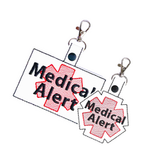 Load image into Gallery viewer, Medical Alert Bag Tag - Large