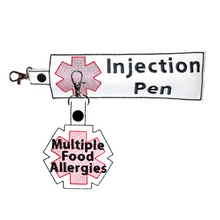Load image into Gallery viewer, Multiple Food Allergy Bag Tag
