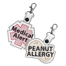 Load image into Gallery viewer, Peanut Allergy Bag Tag