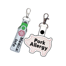 Load image into Gallery viewer, Pork Allergy Bag Tag