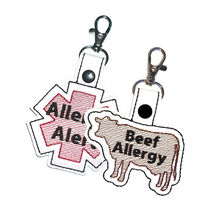 Load image into Gallery viewer, Beef Allergy & Small Allergy Alert Bundle