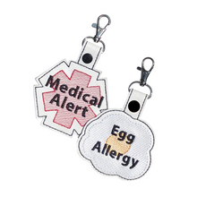 Load image into Gallery viewer, Egg Allergy & Small Medical Alert Bundle - Fried