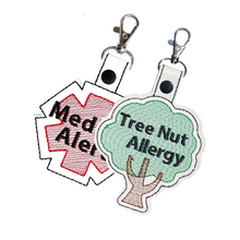 Load image into Gallery viewer, Tree Nut Allergy & Small Medical Alert Bundle