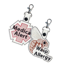 Load image into Gallery viewer, Wasp Allergy &amp; Small Medical Alert Bundle
