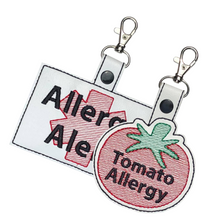 Load image into Gallery viewer, Tomato Allergy Bag Tag