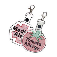 Load image into Gallery viewer, Tomato Allergy Bag Tag