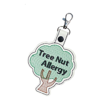 Load image into Gallery viewer, Tree Nut Allergy Bag Tag
