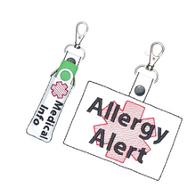 Load image into Gallery viewer, Medical Information USB Holder Bag Tag