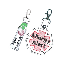 Load image into Gallery viewer, Medical Information USB Holder Bag Tag