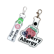 Load image into Gallery viewer, Berry Allergy Bag Tag