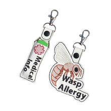 Load image into Gallery viewer, Wasp Allergy & Medical USB Holder Bundle