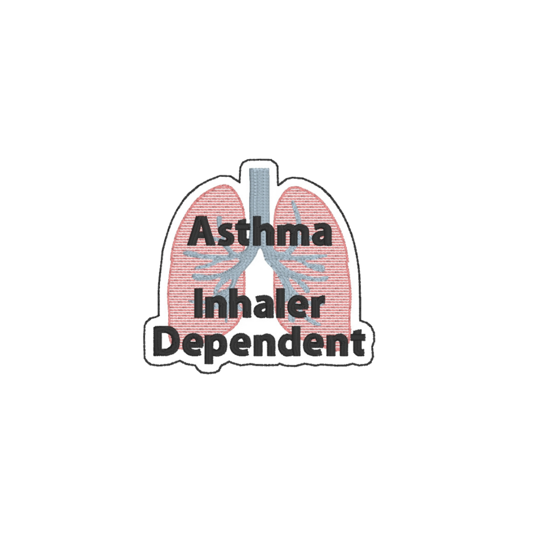 Asthma Sticker - Inhaler Dependent – 2.5