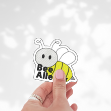 Load image into Gallery viewer, Bee Allergy Awareness Sticker – 2.5&quot; Medical Alert Decal - Set of 12
