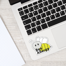Load image into Gallery viewer, Bee Allergy Awareness Sticker – 2.5&quot; Medical Alert Decal - Set of 12
