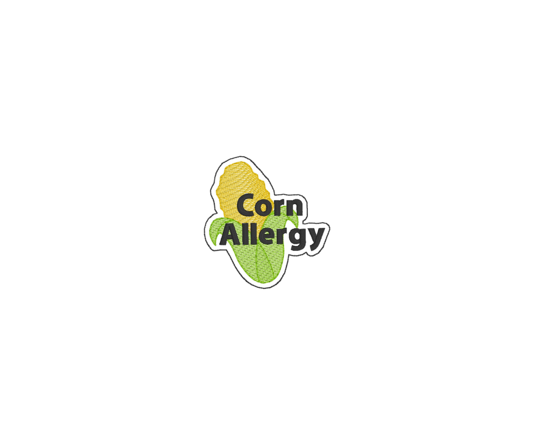Corn Allergy Awareness Sticker – 2.5