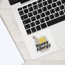 Load image into Gallery viewer, Honey Awareness Sticker – 2.5&quot; Medical Alert Decal - Set of 12
