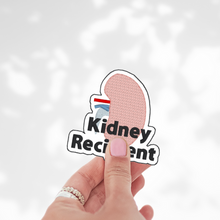 Load image into Gallery viewer, Kidney Recipient Sticker – 2.5&quot; Medical Alert Decal - Set of 12
