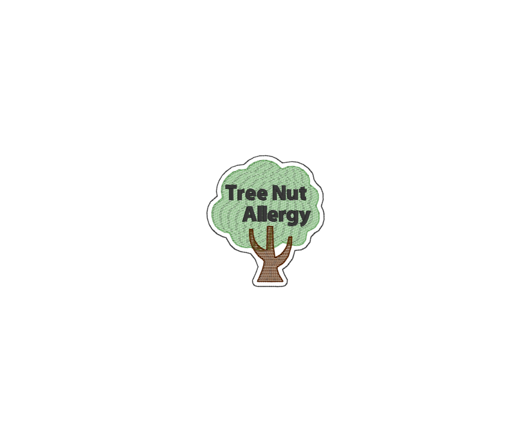 Tree Nut Allergy Sticker – 2.5