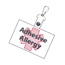 Load image into Gallery viewer, Adhesive Allergy Bag Tag
