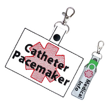 Load image into Gallery viewer, Catheter &amp; Pacemaker Bag Tag

