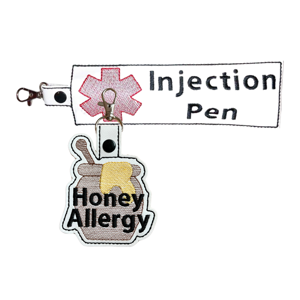 Honey Allergy & Injection Pen Holder Bundle