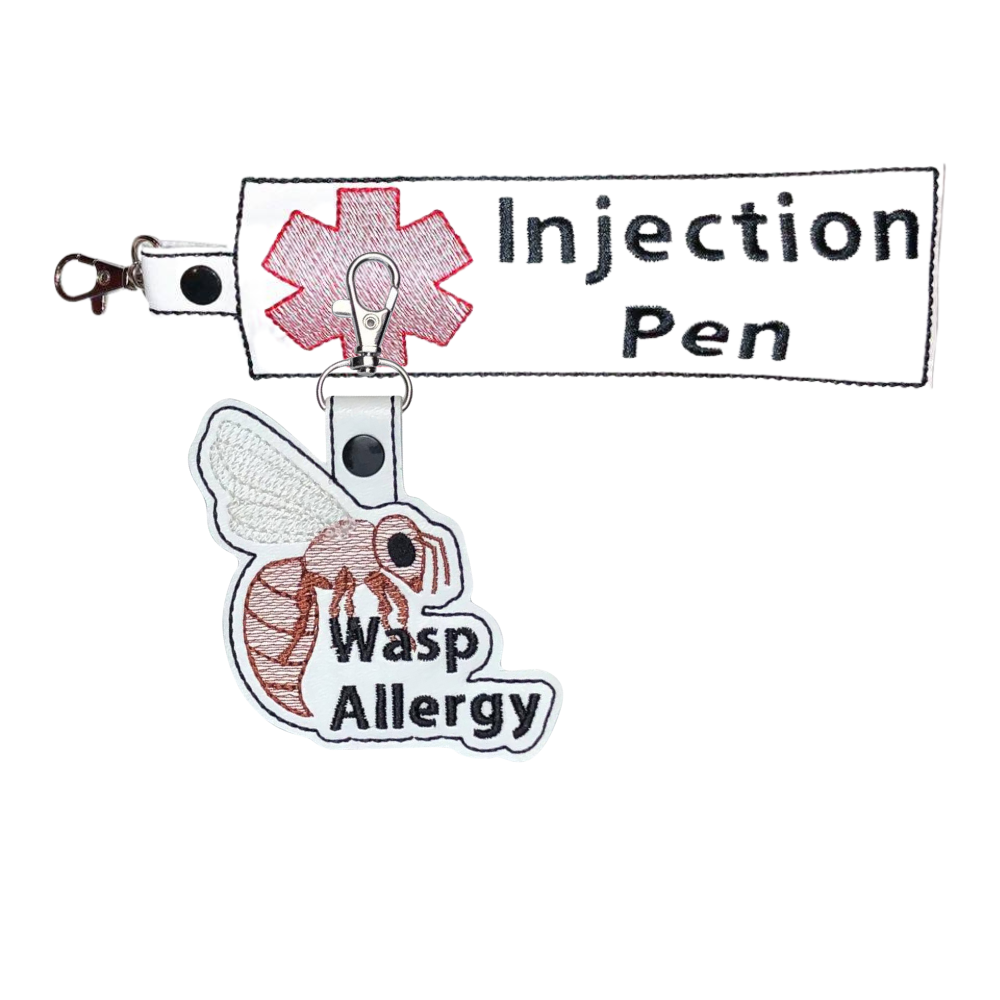 Wasp Allergy & Injection Pen Holder Bundle