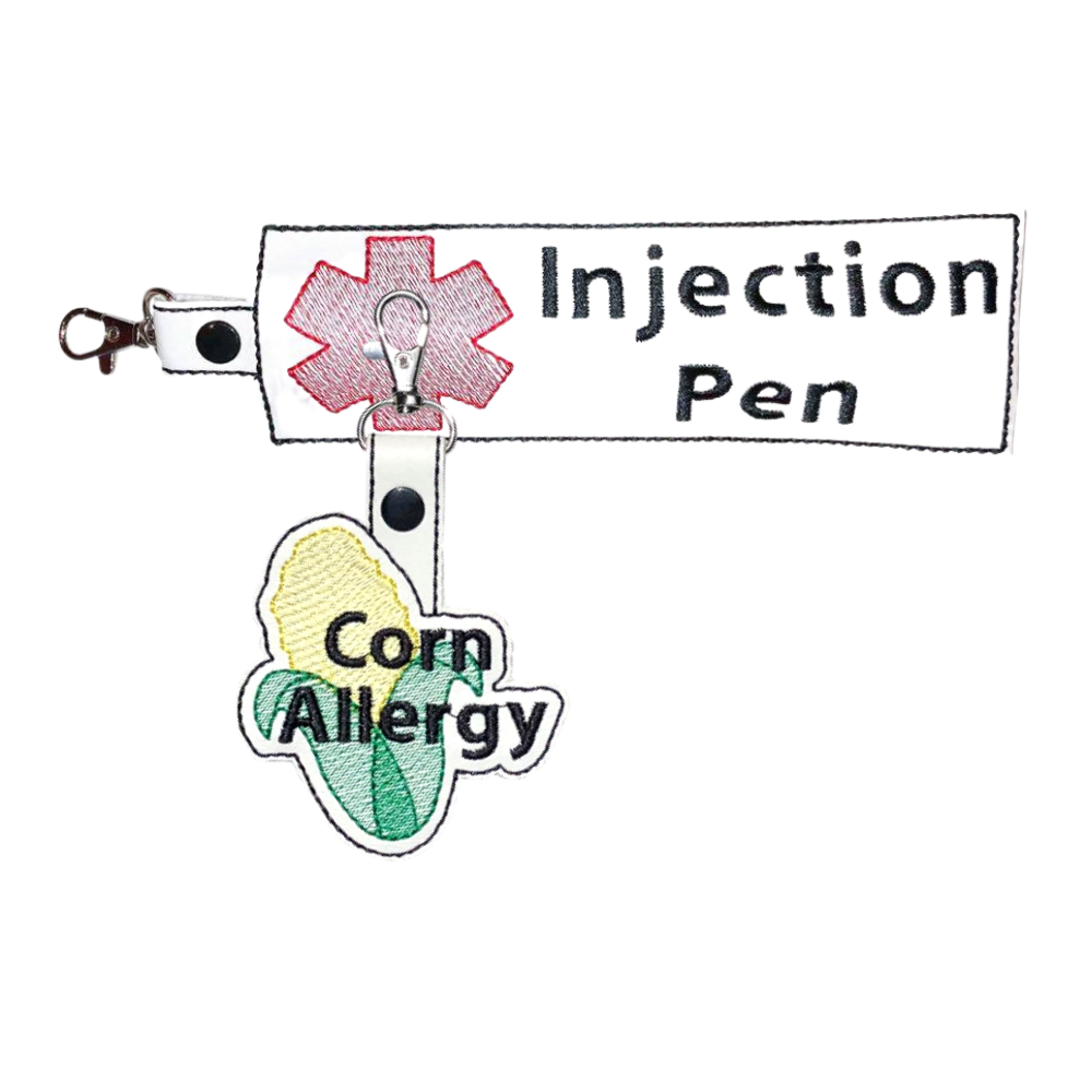 Corn Allergy & Injection Pen Holder Bundle