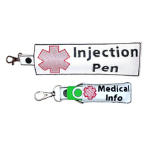 Load image into Gallery viewer, Injection Pen Holder Bag Tag
