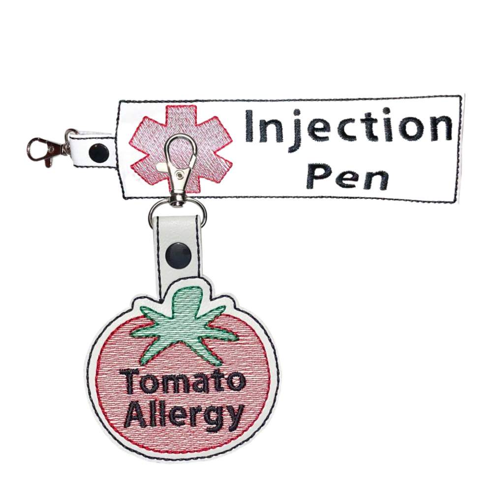 Tomato Allergy & Injection Pen Holder Bundle