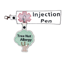 Load image into Gallery viewer, Tree Nut Allergy &amp; Injection Pen Holder Bundle
