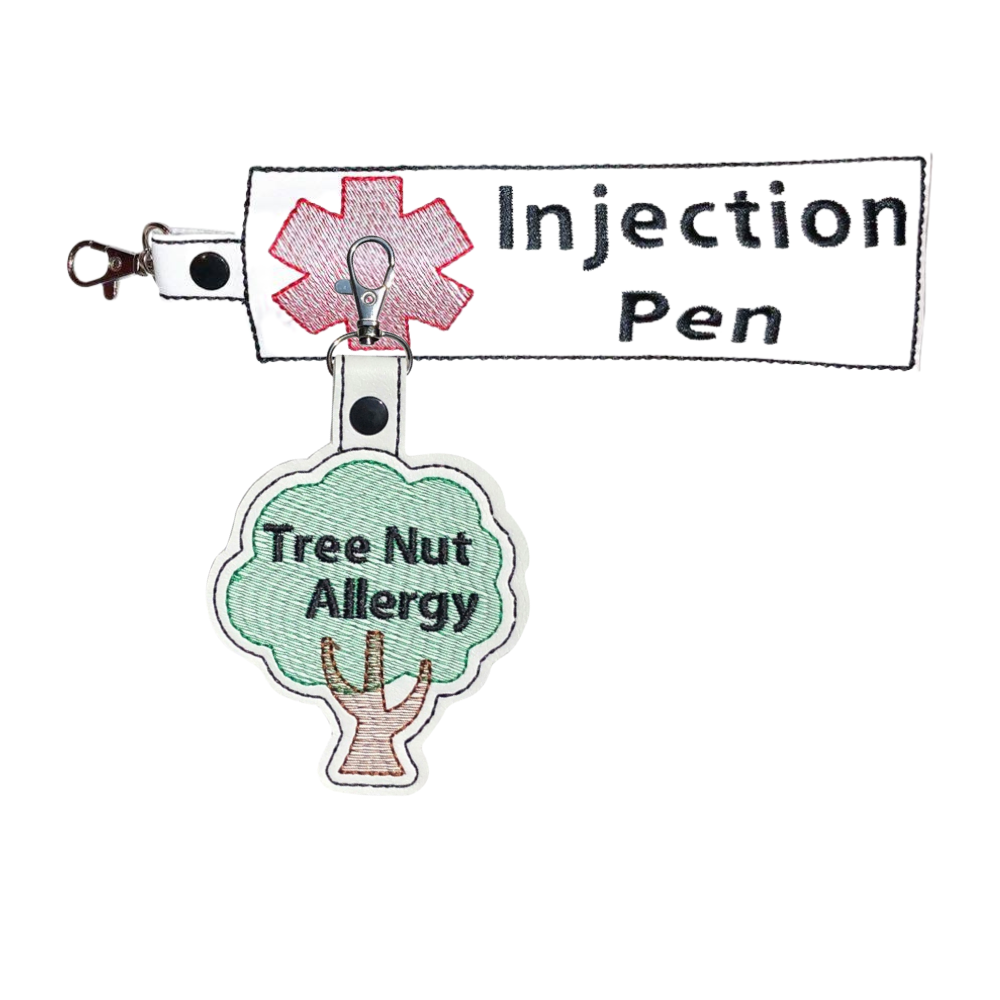 Tree Nut Allergy & Injection Pen Holder Bundle