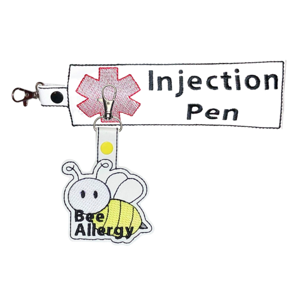 Bee Allergy & Injection Pen Holder Bundle