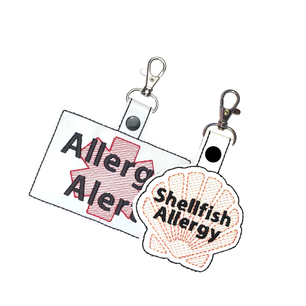 Shellfish Allergy & Large Allergy Alert Bundle