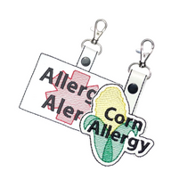 Load image into Gallery viewer, Corn Allergy &amp; Large Allergy Alert Bundle
